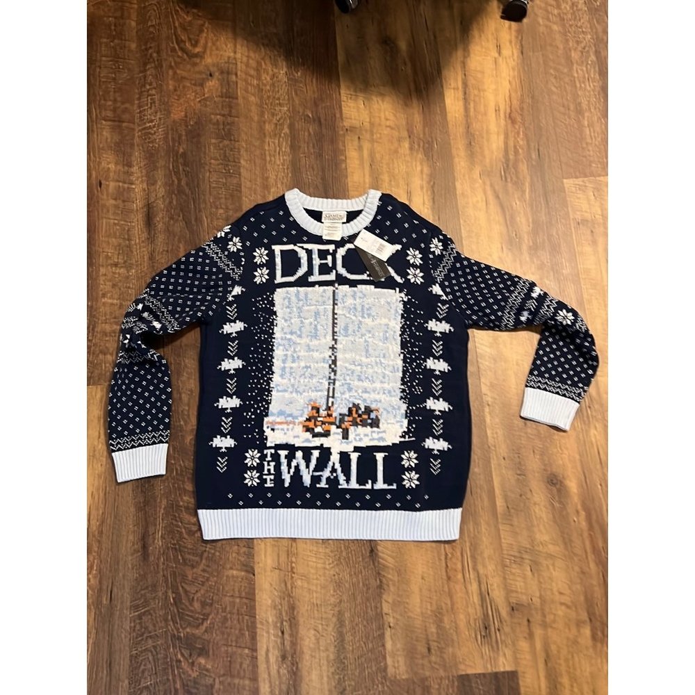 Game of Thrones Deck the Wall Ugly Christmas Sweater-NEW